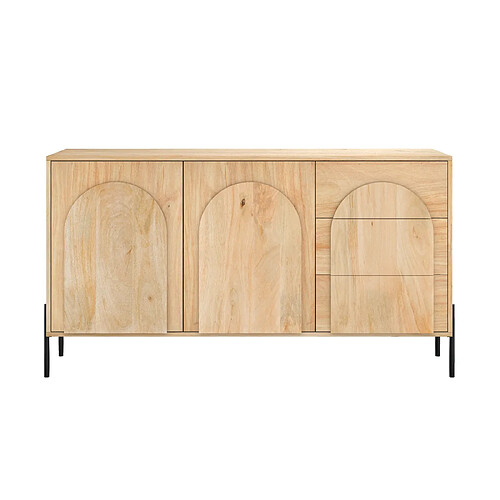 Rendez Vous Deco Buffet Ama en bois de manguier