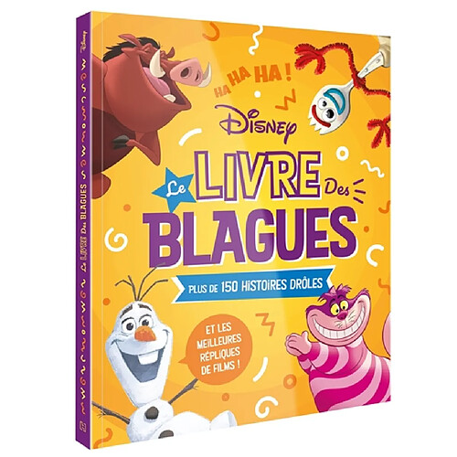 Le livre des blagues : plus de 150 histoires drôles et les meilleures répliques de films ! · Occasion