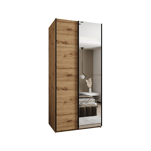 Abiks Meble Armoire à portes battantes Lux 3 245,5/120/64 2 portes