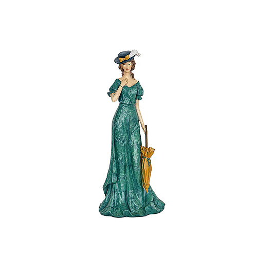 Figurine Décorative Romimex Multicouleur Résine Lady 16 x 40 x 14 cm