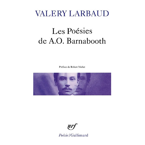 Les Poésies de A.O. Barnabooth. Poésies diverses · Occasion