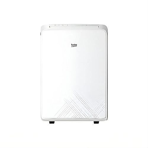 HD4K Climatiseur mobile monobloc BEKO BX109C, puissance de 2600 W/ 9000 BTU et un débit d'air maximal : 400 m 3 / h