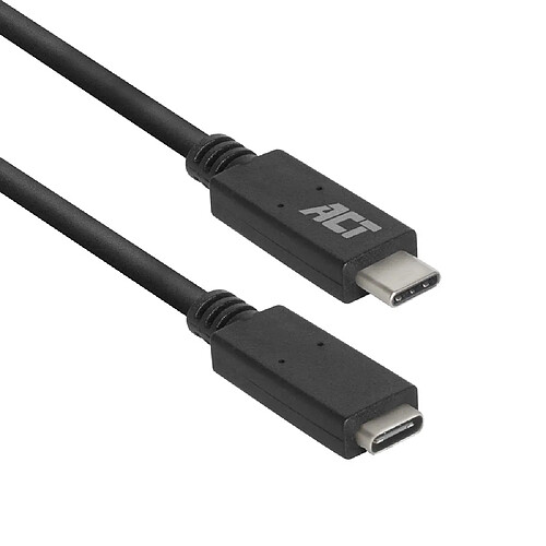 Act Editions ACT AC7412 câble USB 2 m USB 3.2 Gen 1 (3.1 Gen 1) USB C Noir