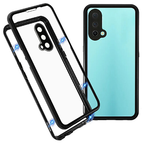 Coque en métal double face, noir pour votre OnePlus Nord CE 5G