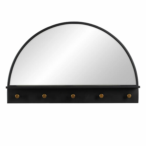 BigBuy Home Miroir mural Noir 69 x 11,5 x 43 cm