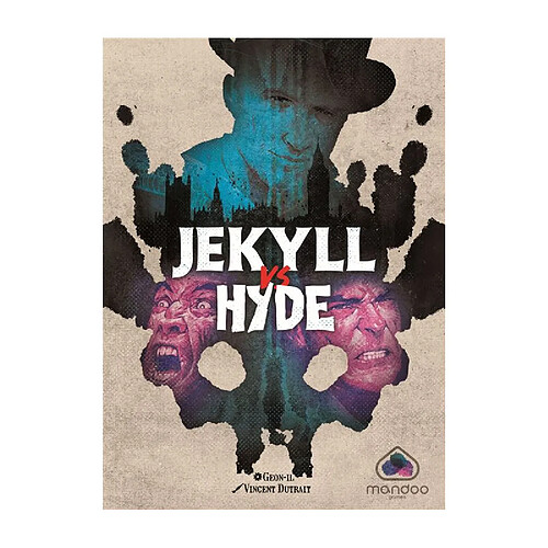 Blackrock Editions Jeu de cartes Mandoo games Jekyll Vs Hyde