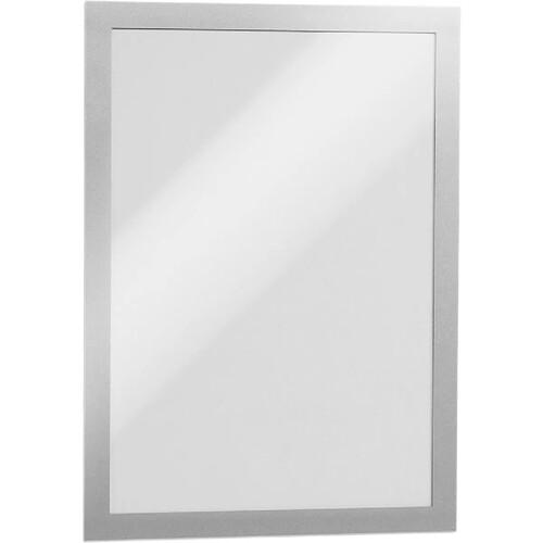 DURABLE Cadre d'affichage magnétique DURAFRAME, A3, argent ()