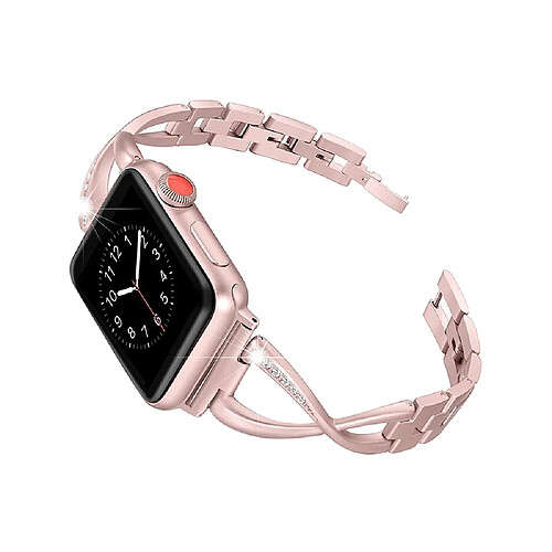 Eko Bracelet pour Apple Watch 38/40/41mm en acier inoxydable Infinity Rose