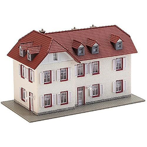 Faller 232216 Two-Story Corner BLDG N Scale Building Kit