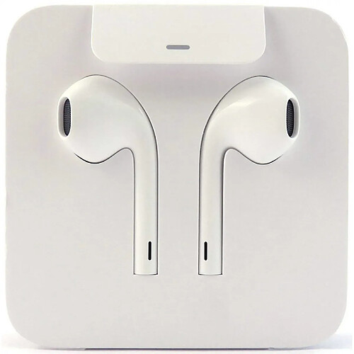 Apple MMTN2 - Écouteurs EarPods d'Origine Pour Iphone - Lightning - Fourni Avec Adaptateur Lightning vers Jack - Blanc (En Vrac)