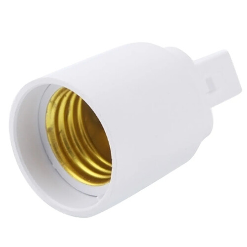 Wewoo Douilles Ampoule E27 à G24 Lampe Ampoules Convertisseur