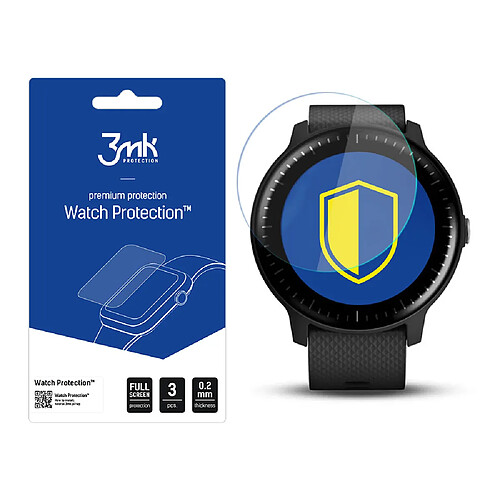 Max Protection Garmin Vivoactive 3 Music - 3mk Watch Protection v. ARC+