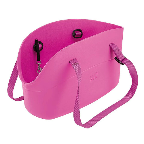 Sac de transport Ferplast With Me pour chien Rose