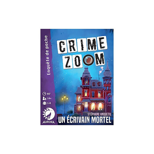 Jeu de stratégie Aurora Crime zoom Un écrivain mortel