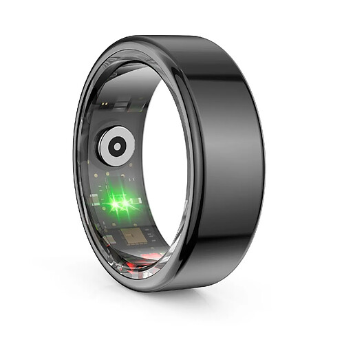 Bague Connectée Or Suivi Cardiaque Sommeil Sport Étanche Bluetooth 5.0 Noir YONIS