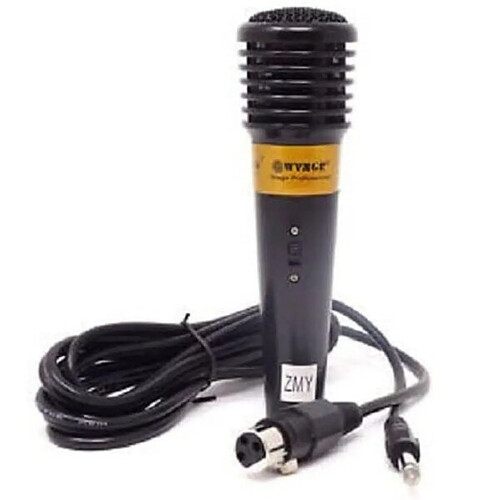 Tradex B NOIR MICROPHONE DYNAMIQUE UNIDIRECTIONNEL PROFESSIONNEL AVEC CÂBLE CW519