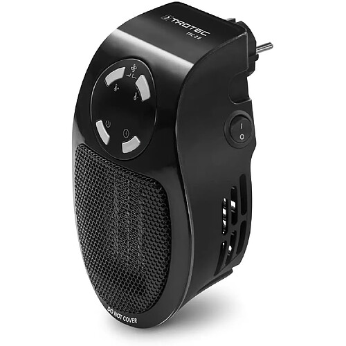 Trotec mini chauffage pour prise murale 500W noir