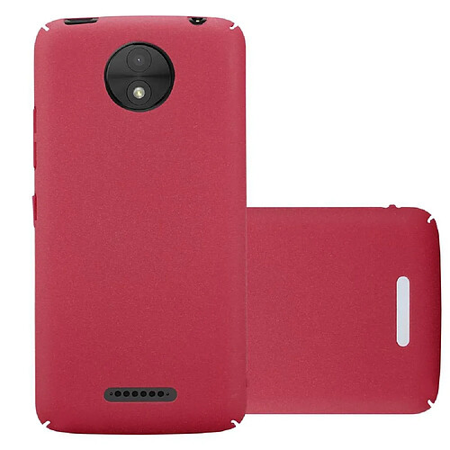 Cadorabo Coque Motorola MOTO C PLUS Etui en Rouge