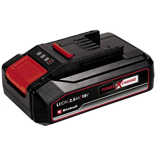 Einhell Power X-Change Batterie Lithium-ION 18 V 2,5 Ah Gestion de la Batterie Proactive Cycles de Charge adaptés pour Tous Les appareils Power X-Change