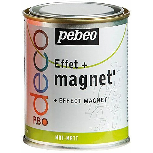 Pébéo 093506 Déco Acrylique 1 Boîte Métal Effet Magnet 250 ml