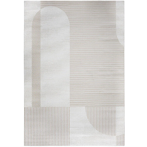 ICONIK INTERIOR Grand Tapis Design Contemporain et Moderne - Beige (290x200 cm) - Spere Beige