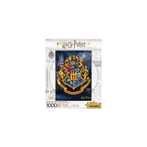 Aquarius Harry Potter - Puzzle Poudlard Logo (1000 pièces)