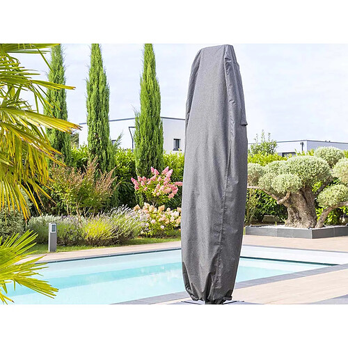 Housse pour parasol décentré S gris Hambo - 60 x 30 x 210 cm - Hespéride