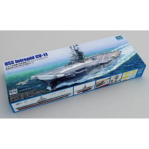 Trumpeter Maquette Bateau Uss Intrepid Cv-11