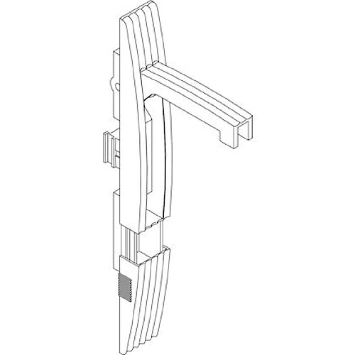 poignée de pla - sans insert - thalassa pla - schneider electric nsyebmplag