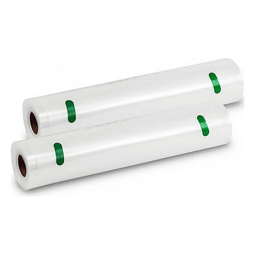 Totalcadeau Rouleaux sachet Universels pour emballeur sous vide sans BPA (2 pcs de 20 x 600 cm) Dimensions - 28 x 600 cm pas cher