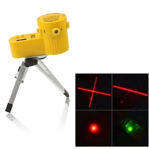 Wewoo Niveleur de niveau laser à 8 fonctions avec trépied LV-06