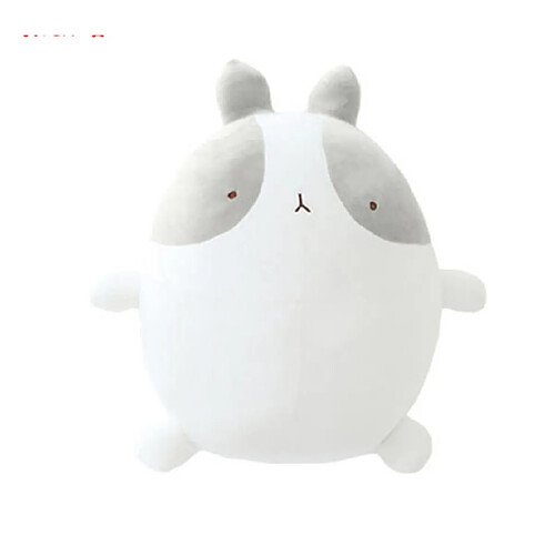 Universal Animaux mignons de 40 cm Lapin Lapin blanc mignon Poupée en peluche bébé Poupée en peluche Cadeau de Noël Cosplay Vache | Peluche (gris)