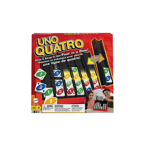 Jeu classique Mattel Uno Quatro