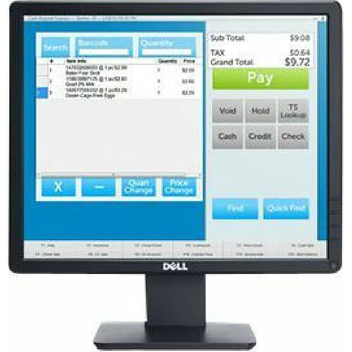 DELL E Series E1715S LED display 43,2 cm (17") 1280 x 1024 pixels SXGA LCD Noir