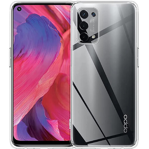 Xeptio OPPO A74 5G coque tpu transparente