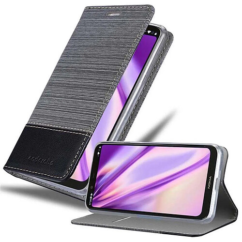 Cadorabo Coque Nokia 5.1 PLUS / X5 Etui en Gris