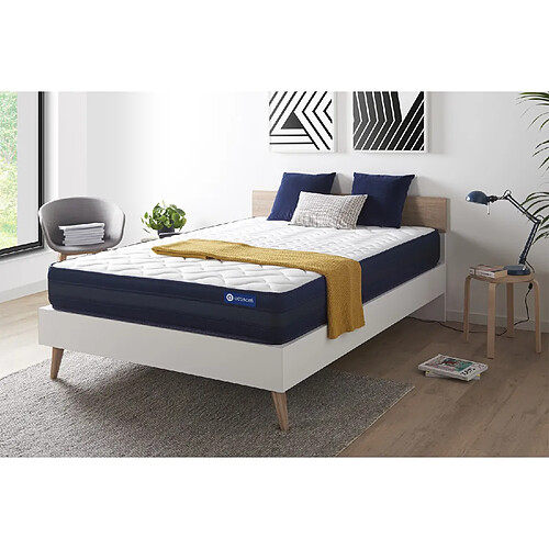 ACTISOM Matelas 160x200 Mémoire de forme Maxi épaisseur 5zones de confort