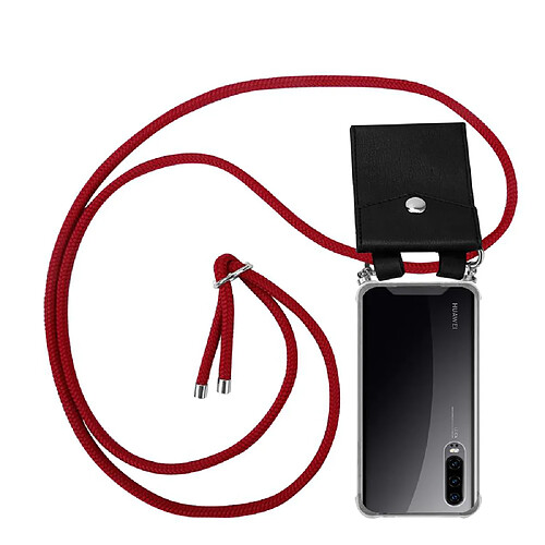 Cadorabo Coque Huawei P30 Etui en Rouge