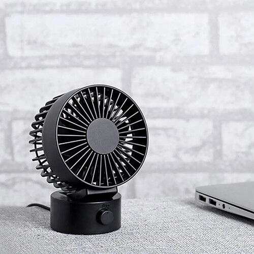 Mini Ventilateur USB Portable Double Feuille Latérale À Deux Vitesses Petit Ventilateur de Table de Bureau Refroidisseur de Climatisation pour le Sommeil d'été