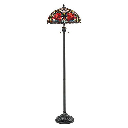 Elstead Lighting Lampadaire à 2 Lumières Vintage Bronze, E27