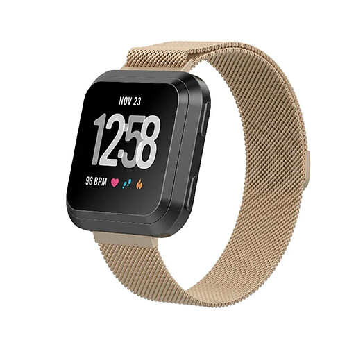 Milanese Loop Metal Replacement Bracelet Strap Bracelets pour Fitbit Versa