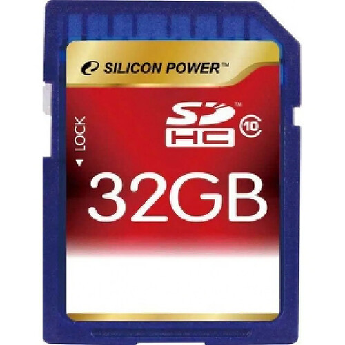 Silicon-Power SDHC 32 GO (CLASS 10)