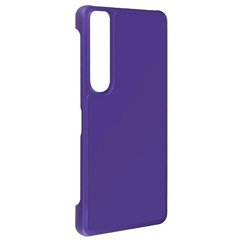 Avizar Coque pour Sony Xperia 1 VI Polycarbonate Anti-traces Violet Foncé