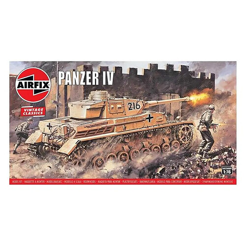 Panzer IV F1/F2, Vintage Classics - 1:76e - Airfix