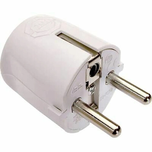 as - schwabe 45041 spina angolata schuko 230 v bianco ip20 [45041]