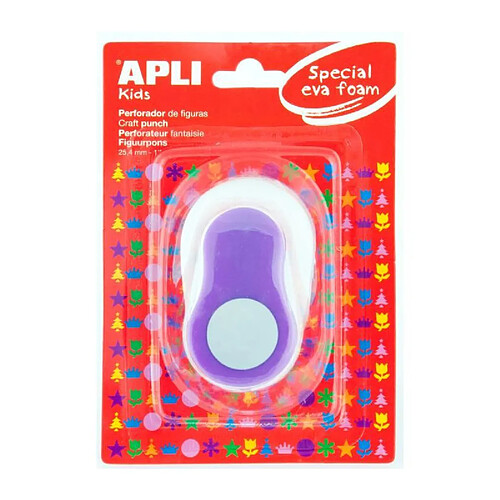 APLI APPLI Perforatrice Fantaisie pour Mousse - Ronde