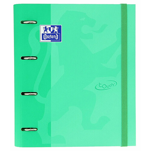 Reliure à anneaux Oxford Touch Europeanbinder Menthe A4