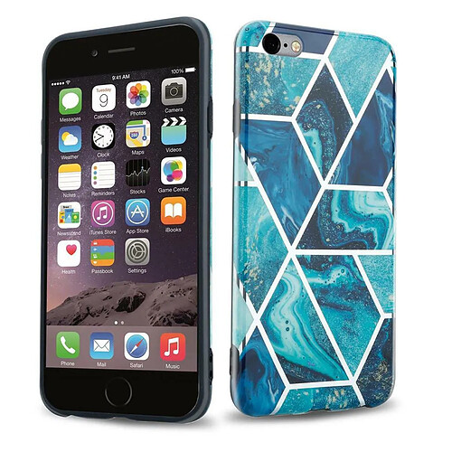 Cadorabo Coque iPhone 6 PLUS / 6S PLUS Etui en Bleu