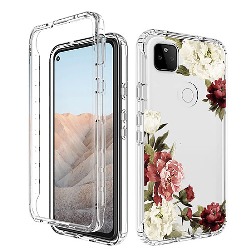 Coque en TPU anti-chocs pour votre Google Pixel 5a 5G - Fleur de trompette