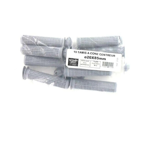 Pack de 10 Tamis à cone centreur BATIFIX diamètre 20 x 85mm